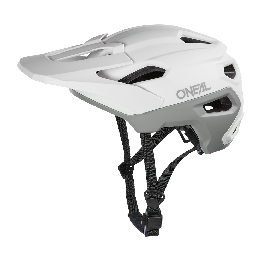 Trailfinder EVO Solid V.25 Casco - bianco/grigio