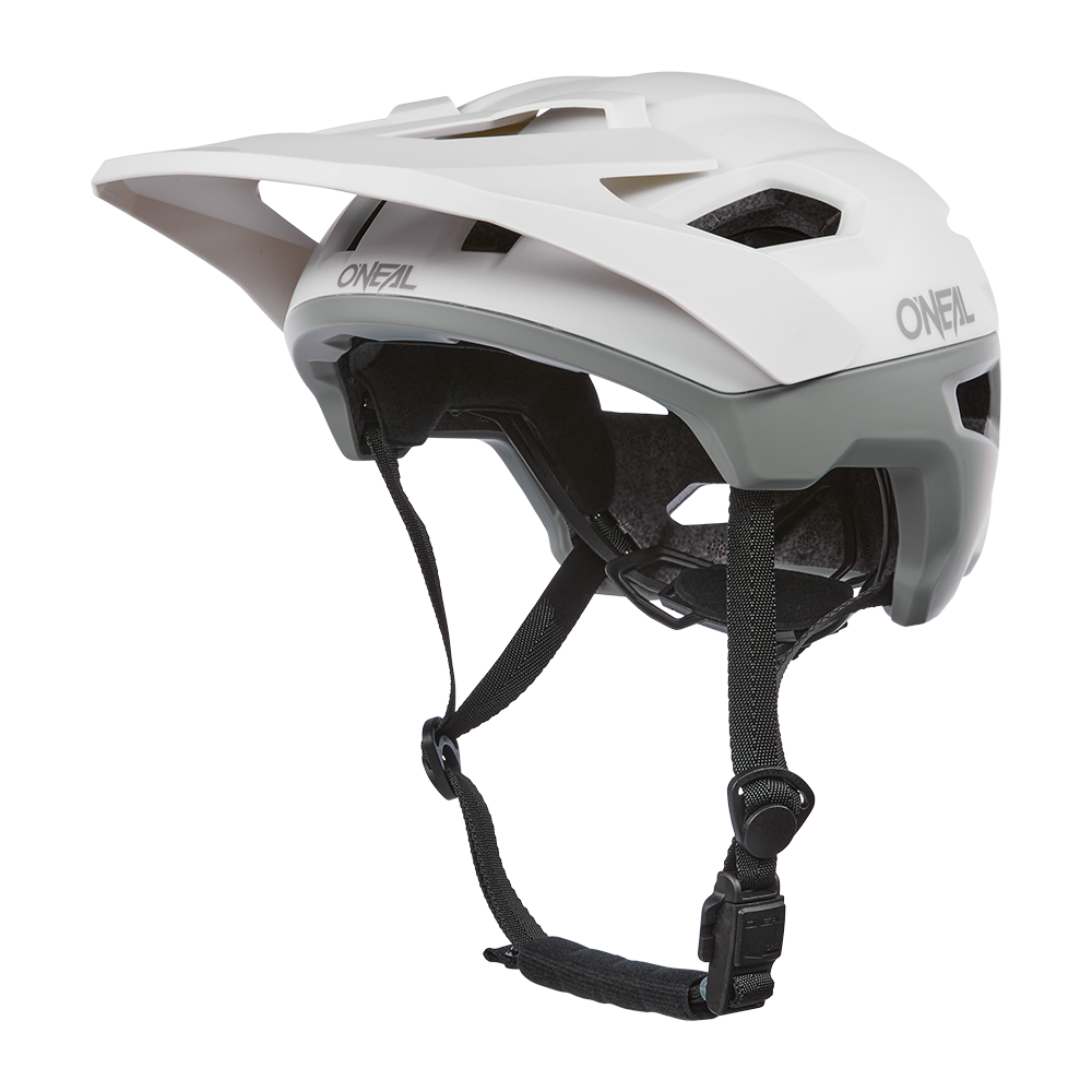 Trailfinder EVO Solid V.25 Casco - bianco/grigio