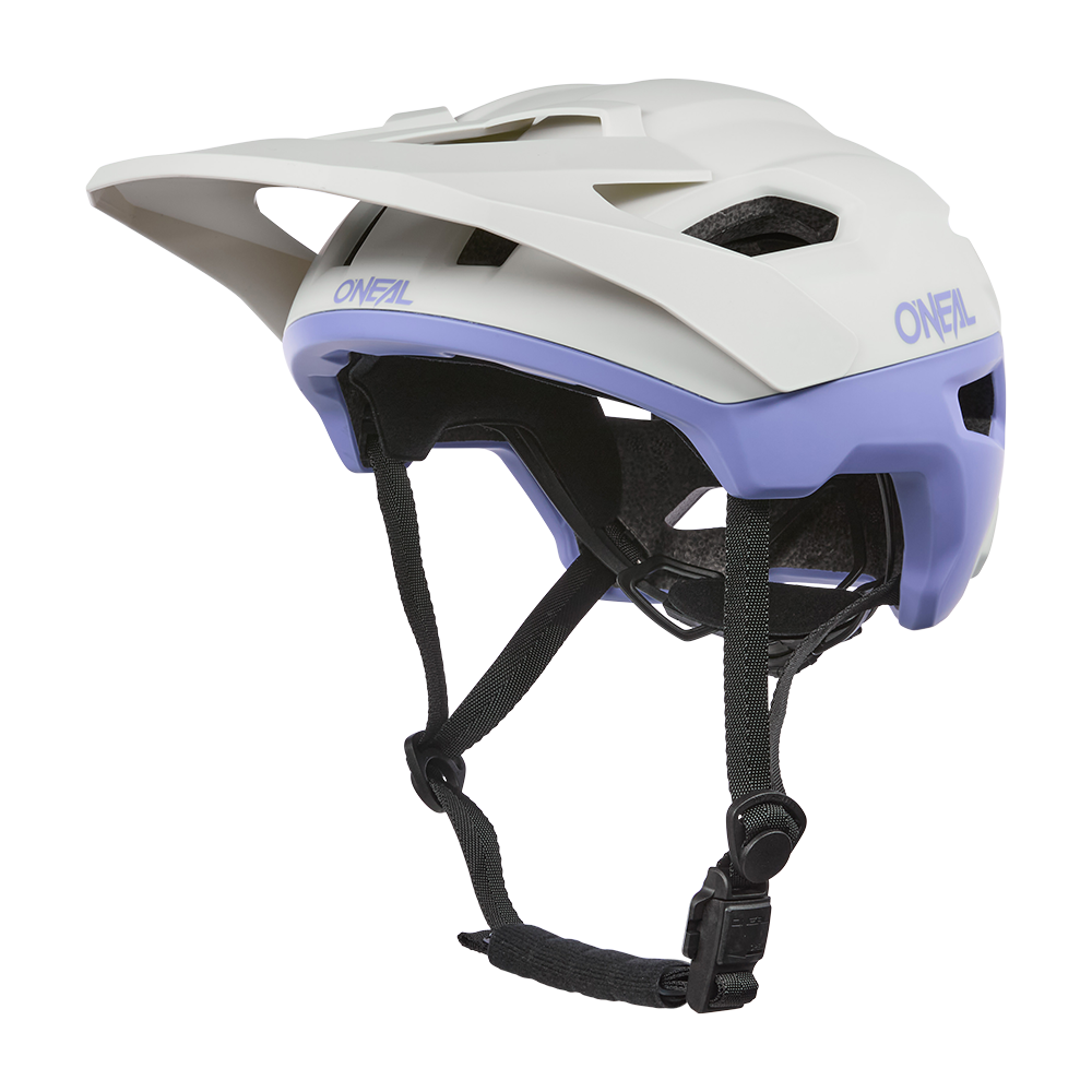 Trailfinder EVO Solid V.25 Helm - wit/paarse