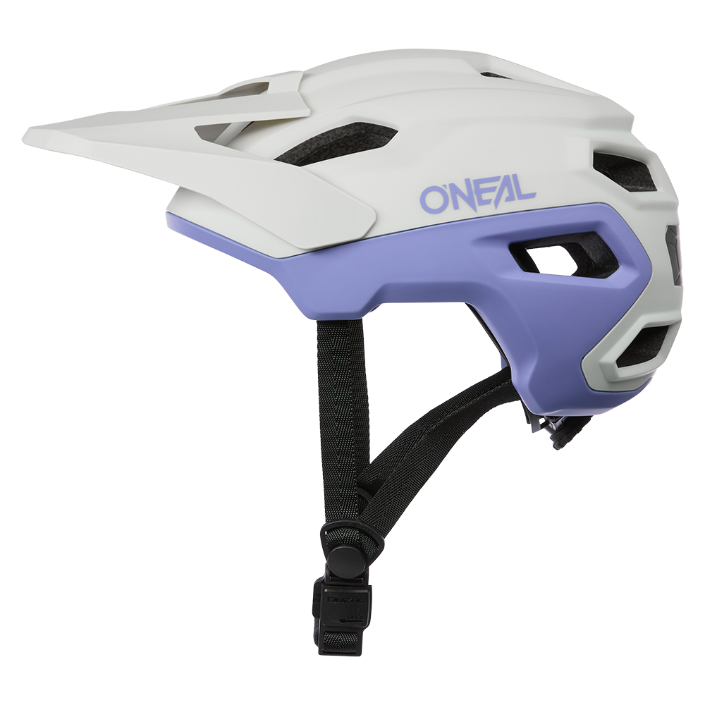 Trailfinder EVO Solid V.25 Helm - wit/paarse