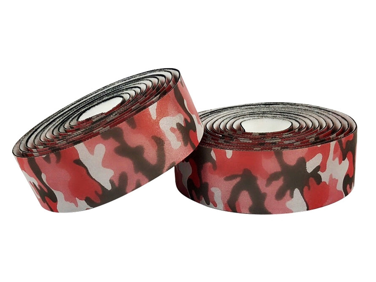 Supreme Pro Reflective Bar Tape 3mm - Camo Red