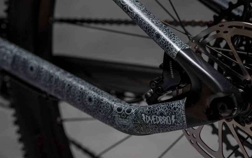 Frame Protection Kit - Día de Muertos - White Matte