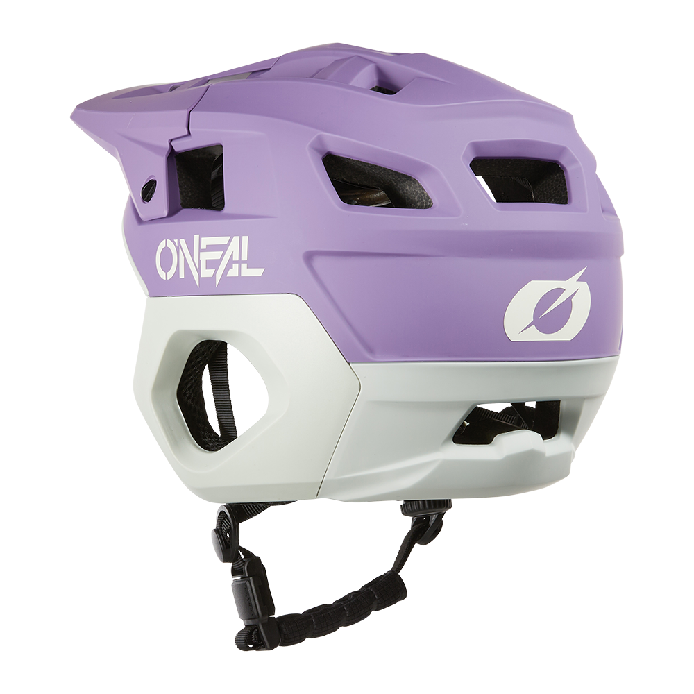 Casque Trapper Solid V.25 - violet/gris clair