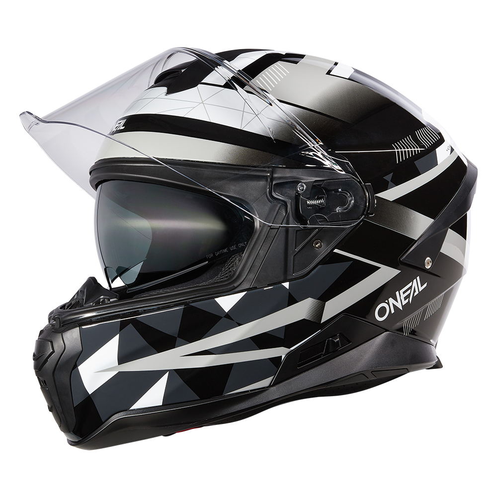 CHALLENGER Helm EXO black/gray/white