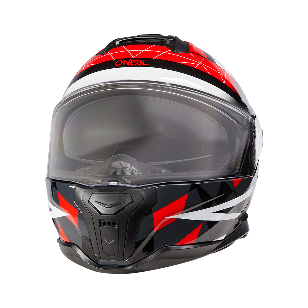 CHALLENGER Helm EXO black/gray/red
