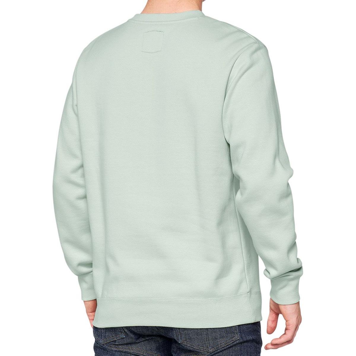 Manifesto Crewneck Sweatshirt - Pale Aqua
