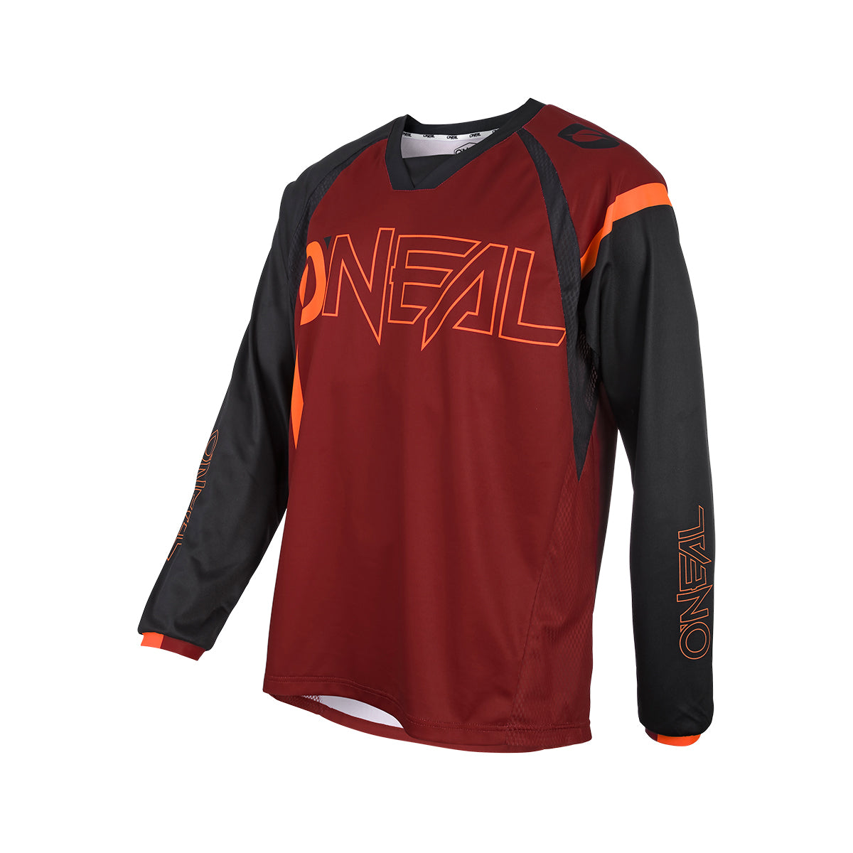 Element FR Hybrid - Long Sleeve Jersey - Red/Orange