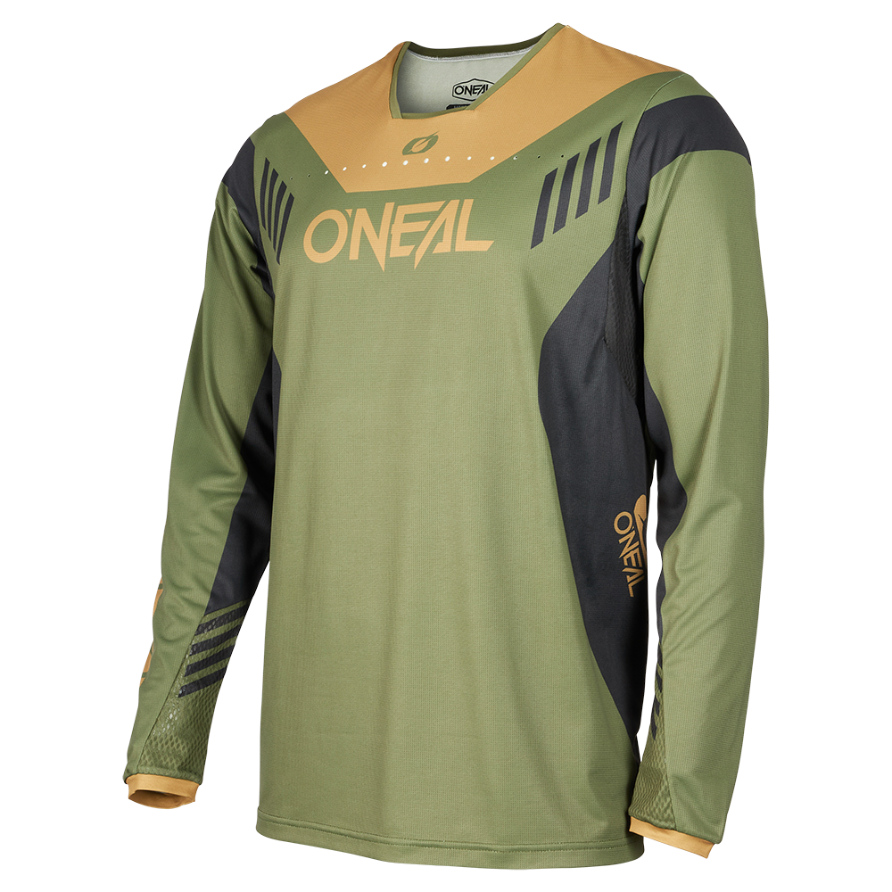 ELEMENT FR Jersey HYBRID V.23 olive/black