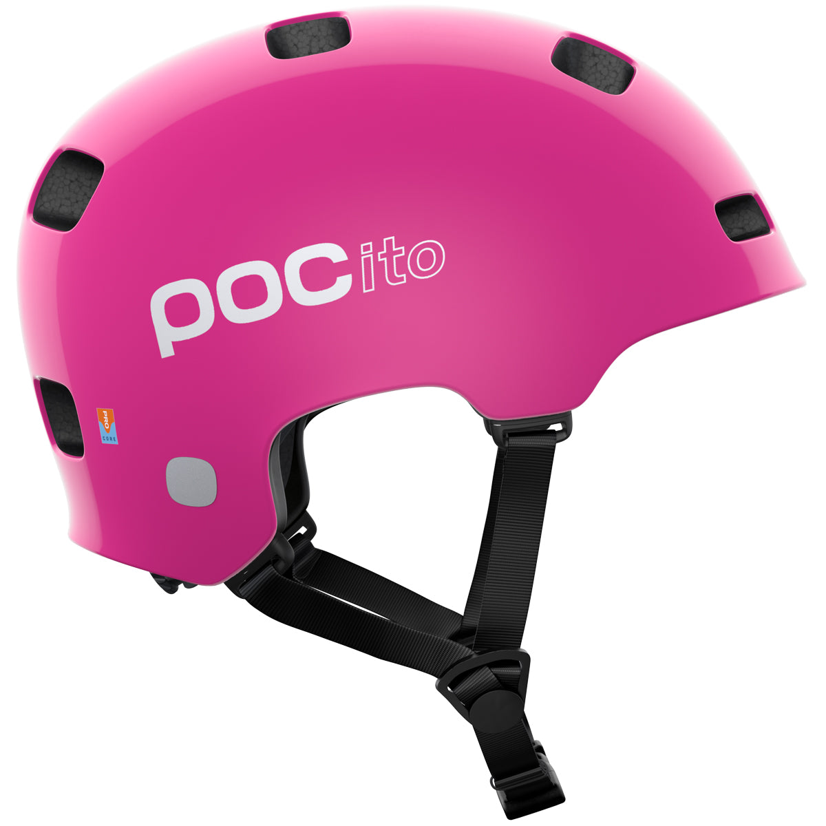 POCito Crane MIPS Kinderen Helm - Fluorescerend Roze