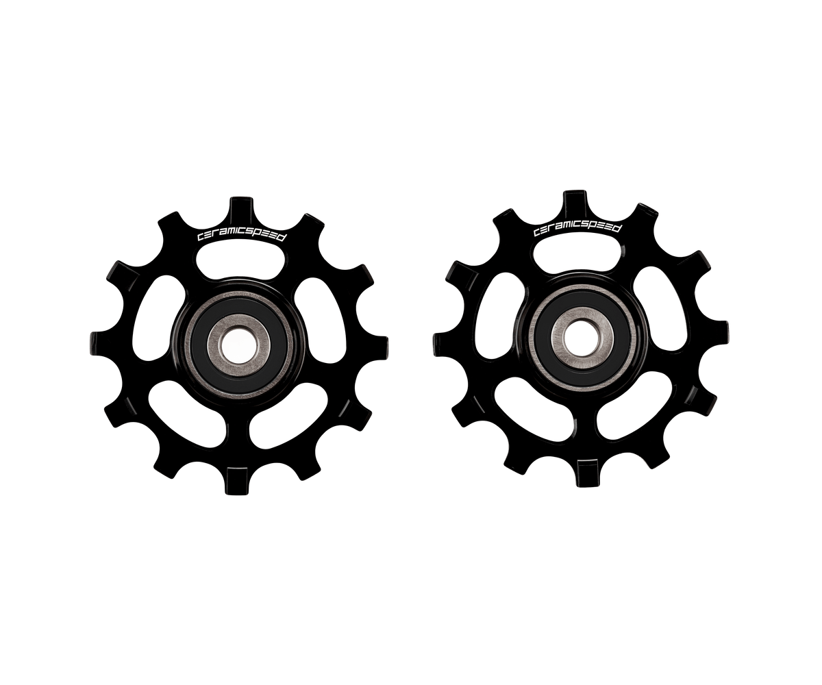 Pulley Wheels for Campagnolo, 12s NW - Black