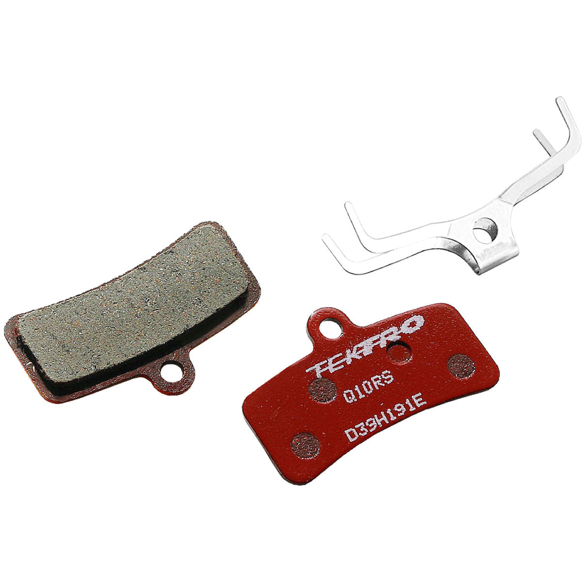 Q10RS Disc Remblokken, Resin, 4 Kolven - rood