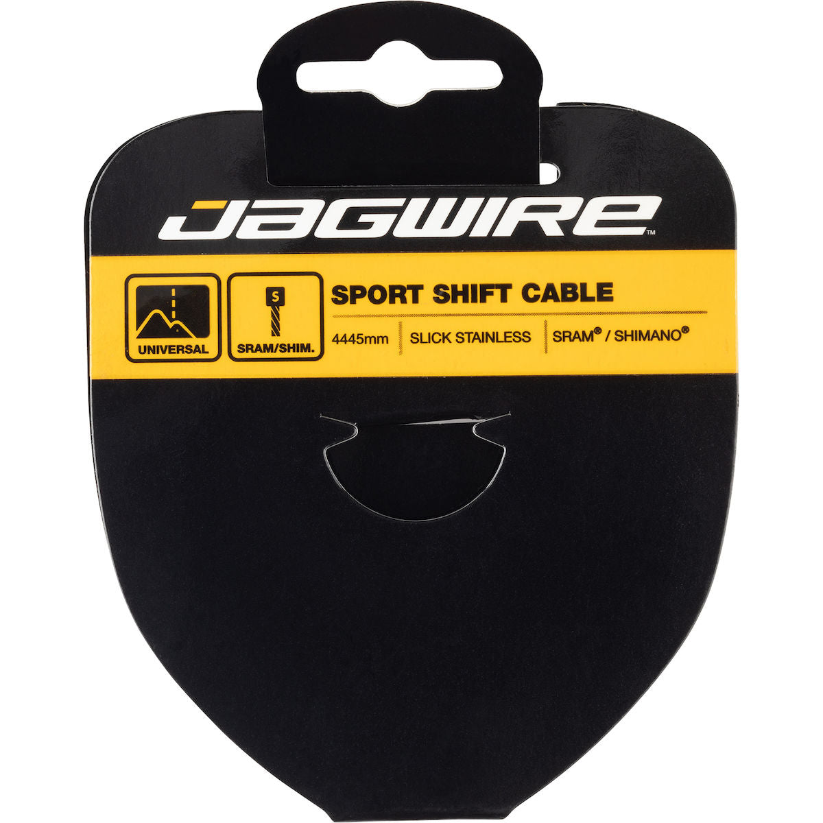 Schaltzug Sport Edelstahl geschliffen Shimano - 1,1 x 4445 mm Jagwire
