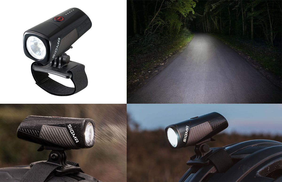 Battery Helmet Light BUSTER 400 HL - black