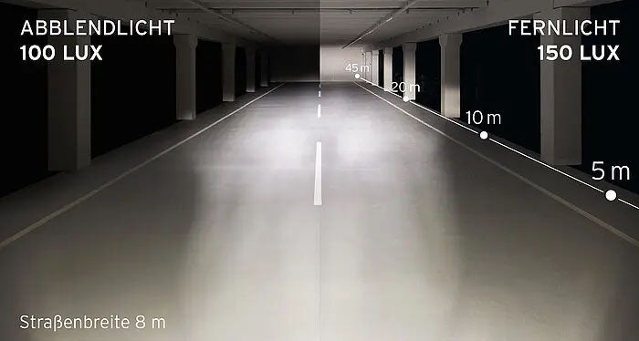 IQ-XS E High Beam, E-Bike headlight - Black