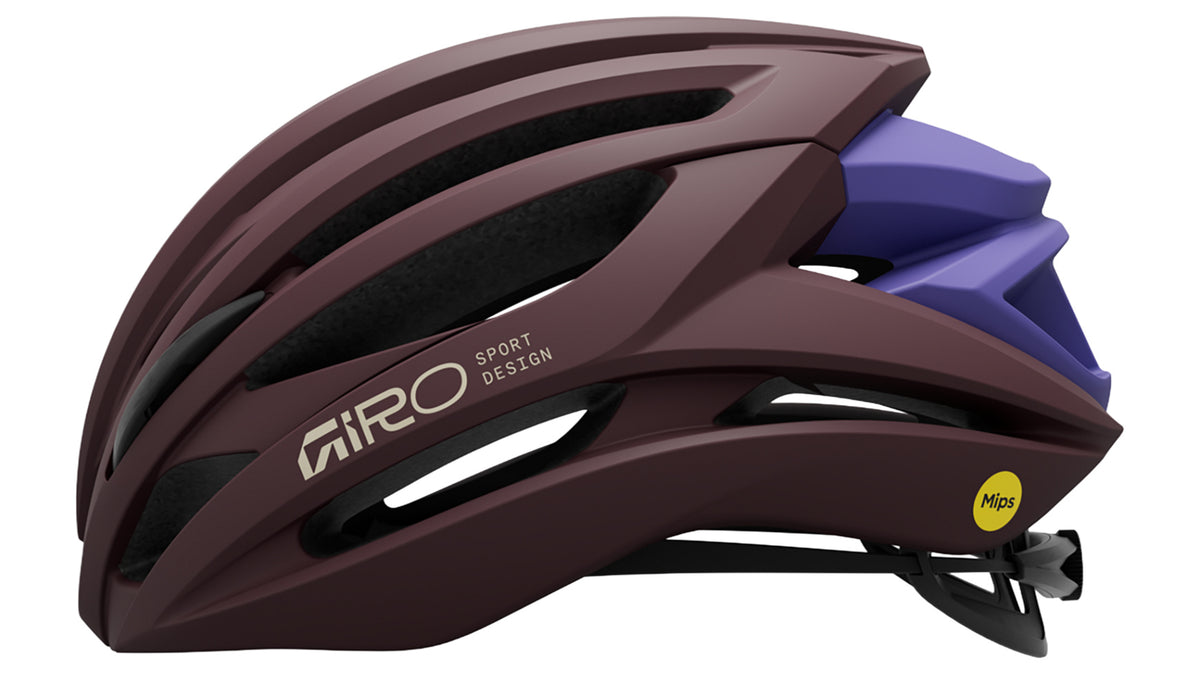 Syntax Mips Bike Helmet - matte dark maroon