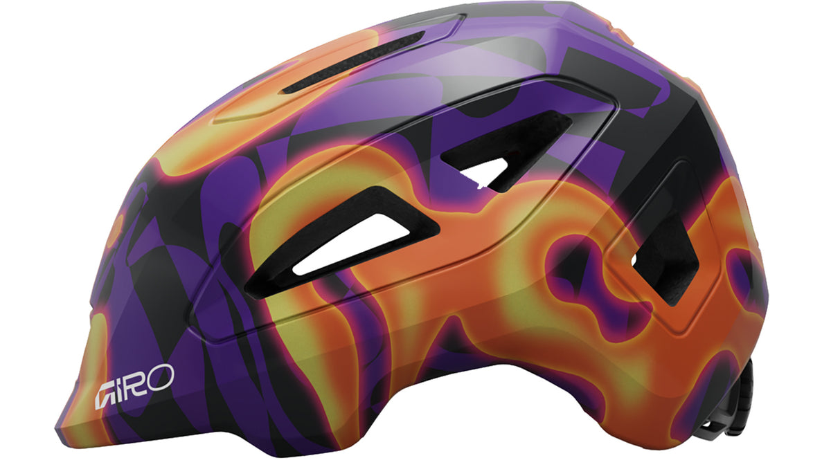Scamp II Youth kask rowerowy - matowy purple lava