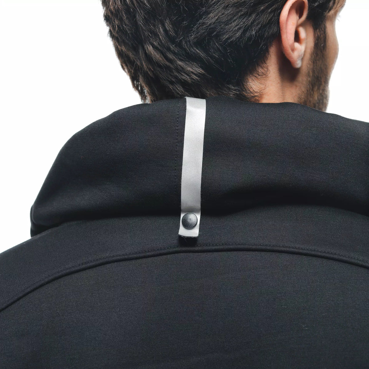 Daemon-X Safety Hoodie Full Zip - Czarny/Czarny-Biały