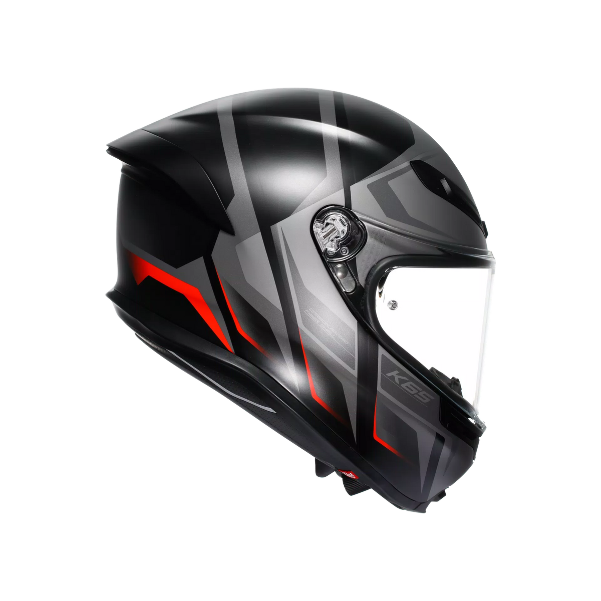 K6 S E2206, casco integral - Karve Matt Black/Grey/Red