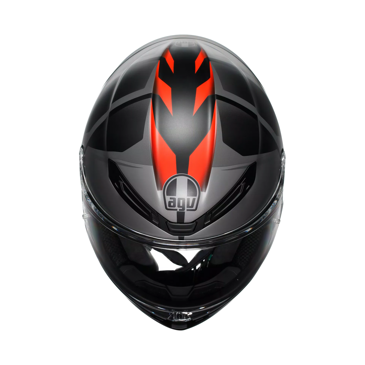 K6 S E2206, casco integral - Karve Matt Black/Grey/Red