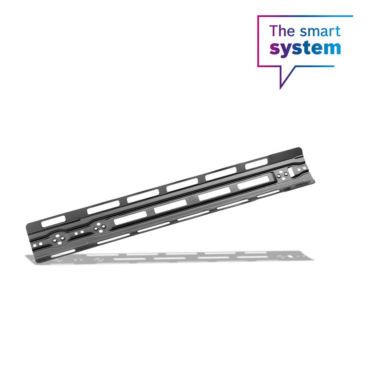 Mounting rail PowerTube 625 horizontal, pivot (BBP376Y)