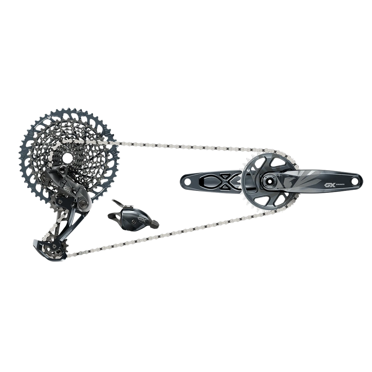 GX Eagle schakelsysteem 12-speed - Zwart