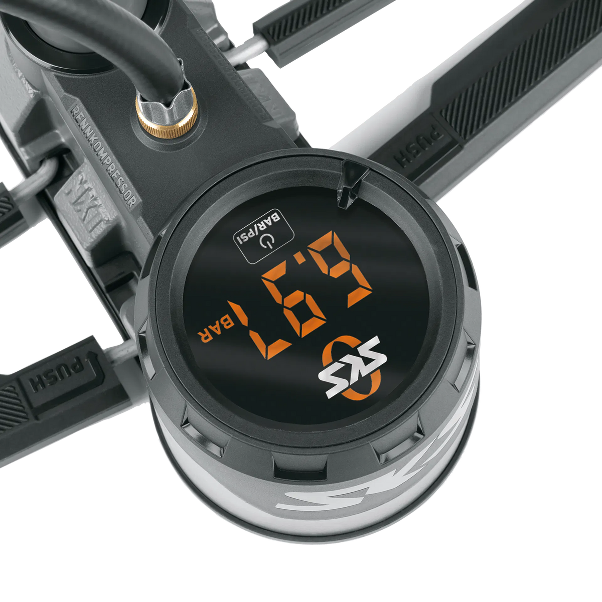 Rennkompressor NXT - Digitales Manometer