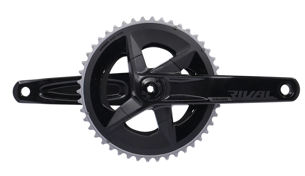 Rival AXS Crankset, 46-33 tanden, 12-speed - zwart