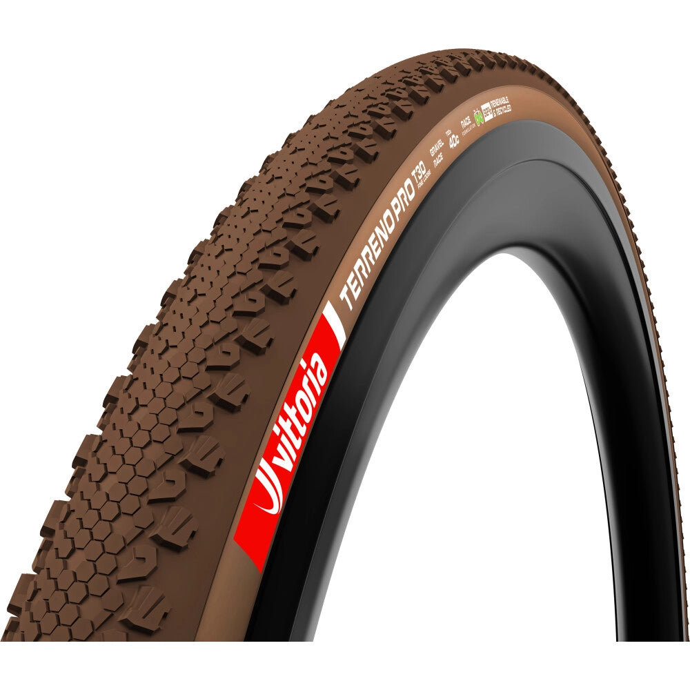 Terreno Pro T30, Fine Loose Gravel/Race, 28" folding tyre TLR - brown