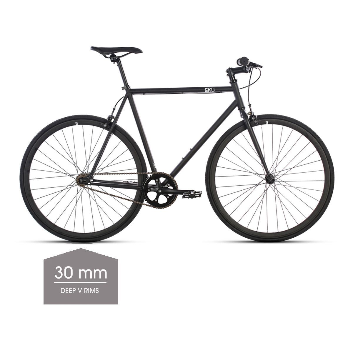 Nebula 1 Singlespeed/Fixed Bike - Cerchioni Deep V da 30 mm