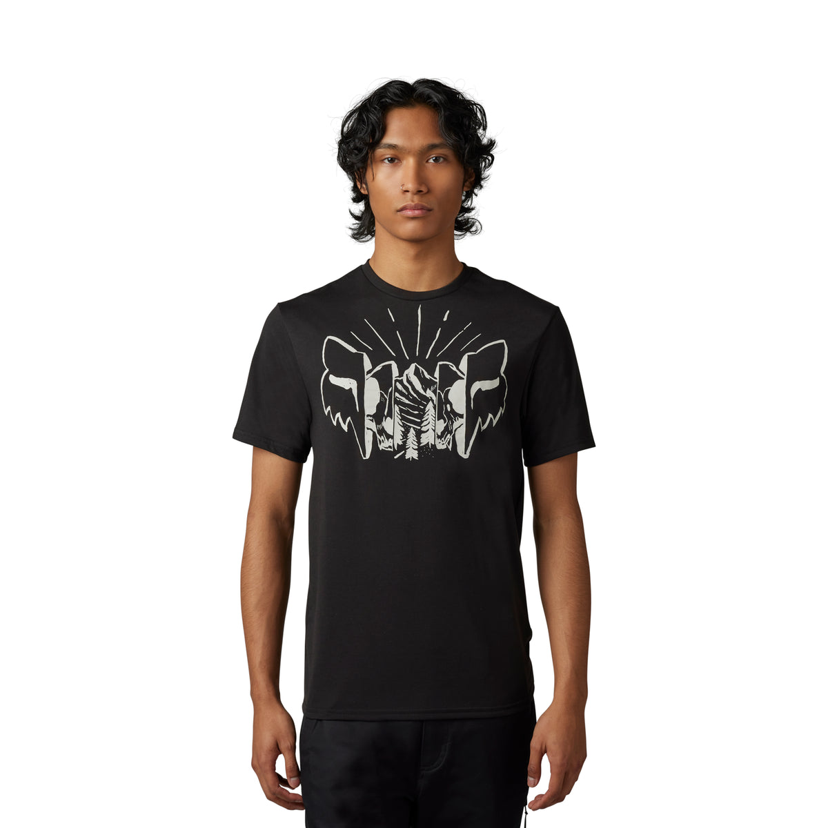 The Format Short Sleeve Tech Tee - Black