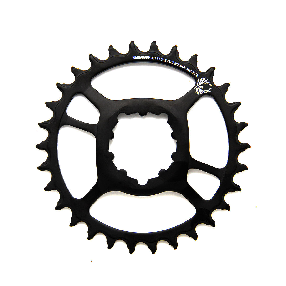 Kettenblatt X-Sync 2 Eagle CF 30 Zähne 6 mm Offset Stahl