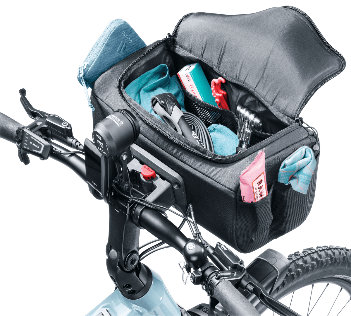 Handle Bar Bag 8 KF - black deuter