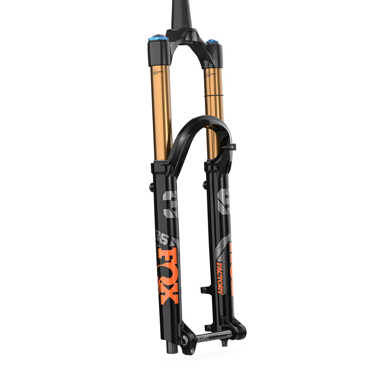 36 Factory E-Bike 27,5 Zoll 160 mm Federweg Grip2 15x110 mm QR 44 mm Offset - Schwarz/Orange