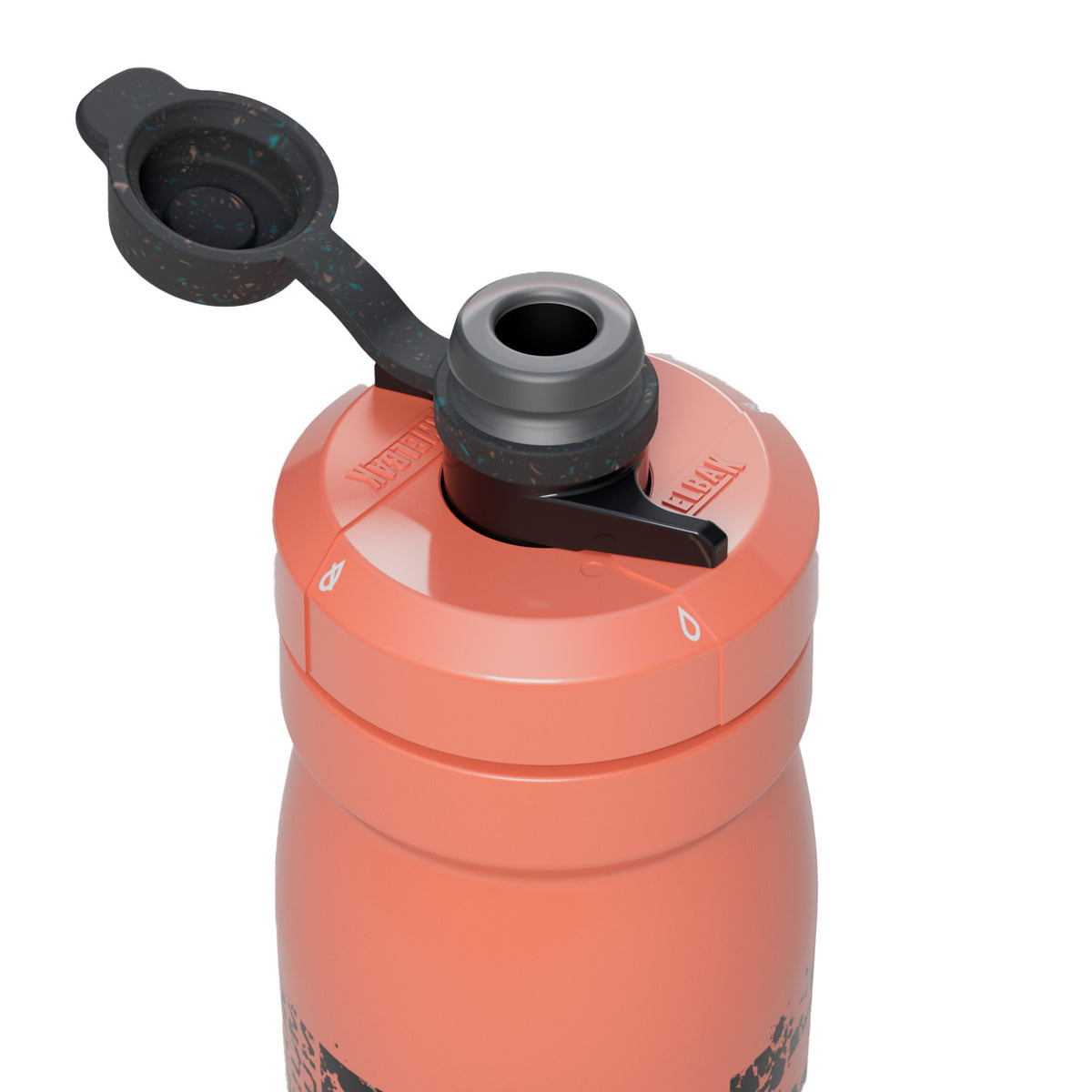 Podium Dirt Series Trinkflasche 440ml - sierra red