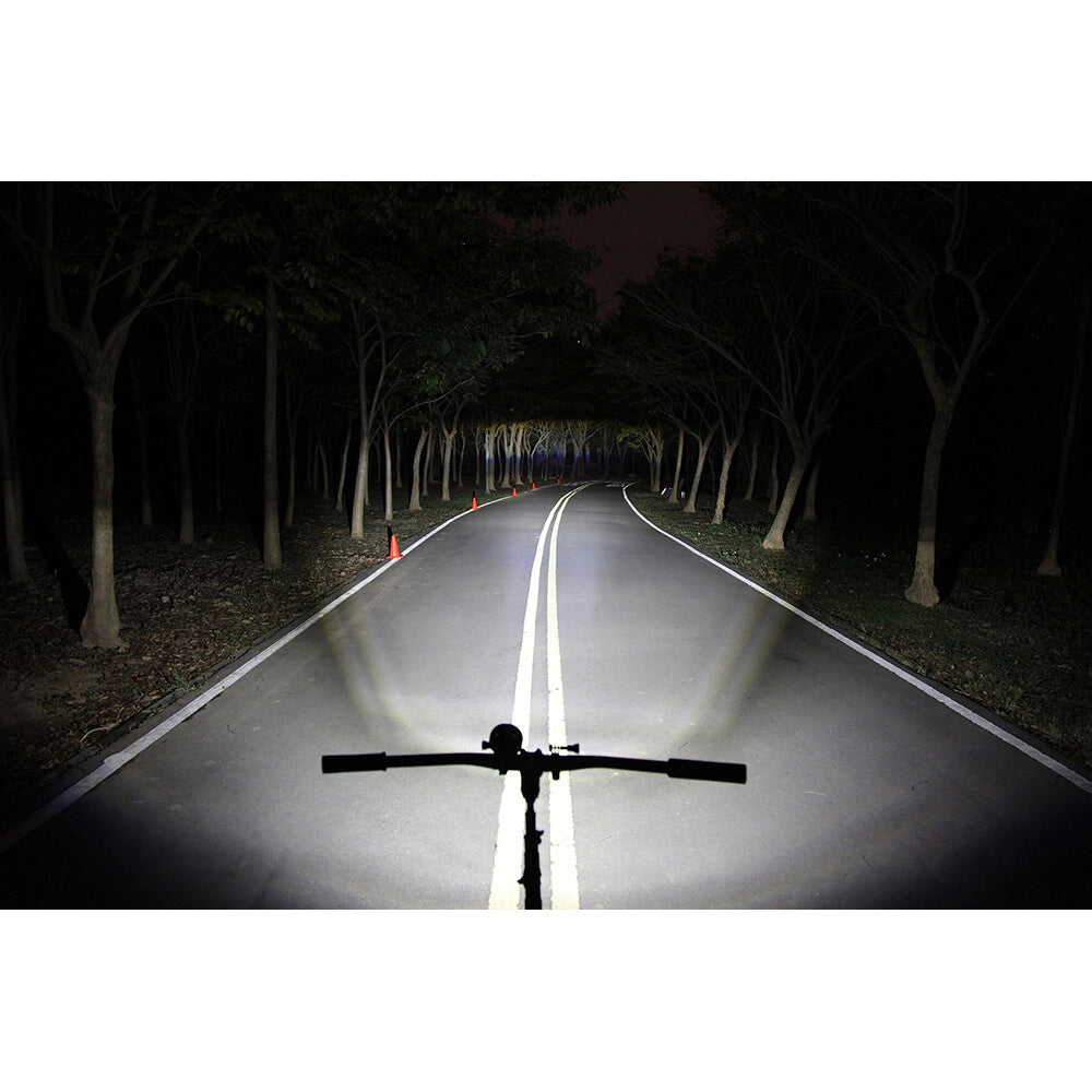 Front light with high beam AEW-230 handlebar mount