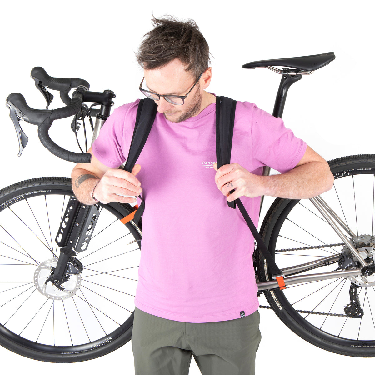 Hike a Bike Harness - schwarz