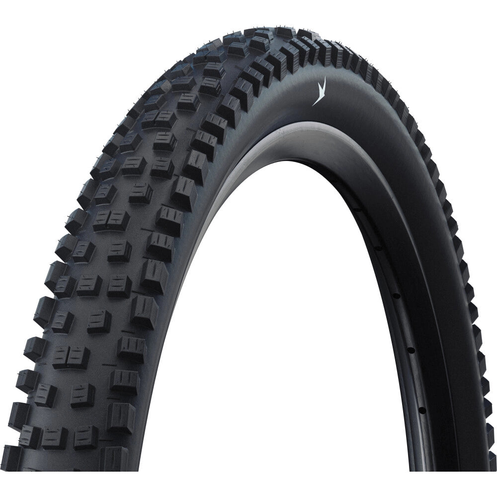 Nobby Nic, Twin Skin Green, 27.5" folding tyre TLR - black