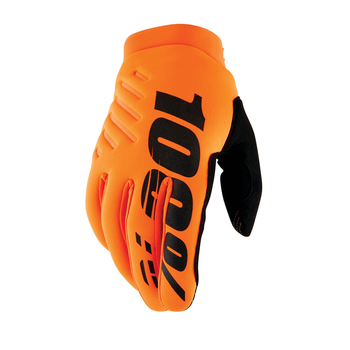 100% Brisker Gloves orange