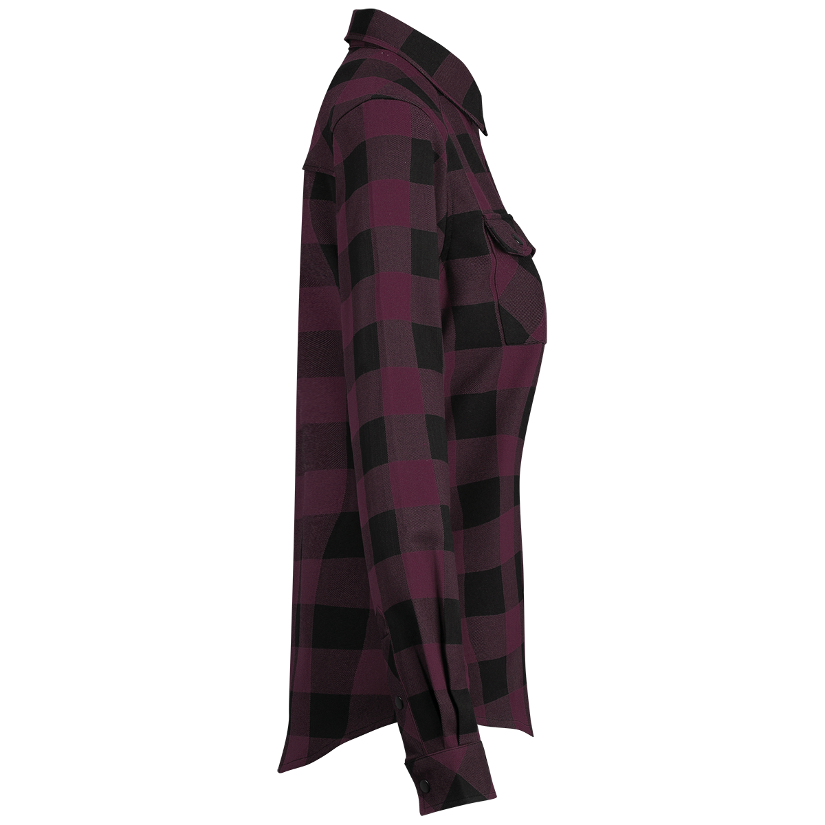 Carve Digger Women Shirt raisin-schwarz