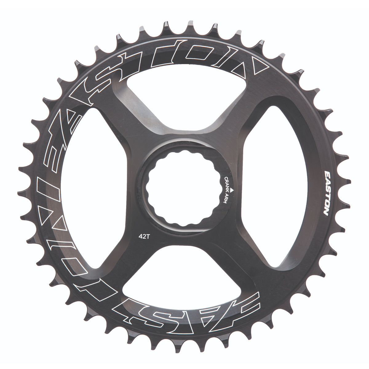 Direct Mount Cinch Flattop - Plato de cadena de 12 velocidades - Negro