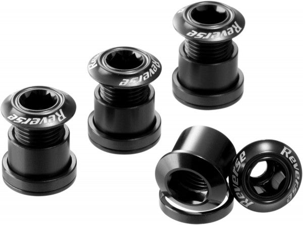 Chainring Bolt Set Kettenblattschrauben - 7mm - schwarz