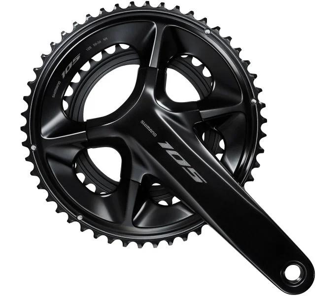 Crankset 105 FC-R7100 2x12-speed - 52-36 teeth - black