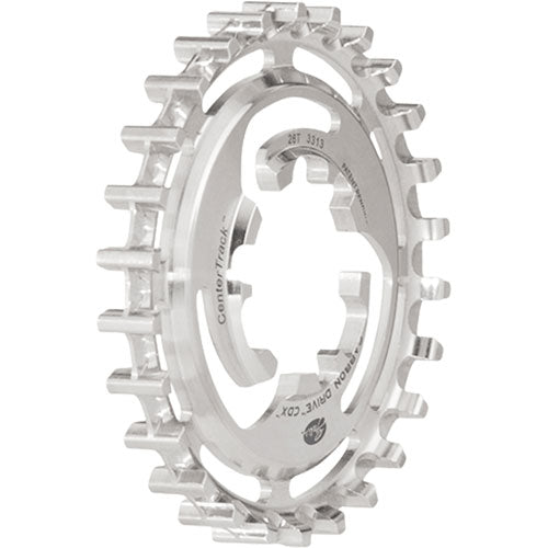 CDX Riemenscheibe hinten, Enviolo / Nuvinci - srebrny