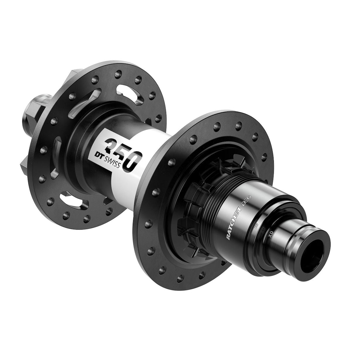 350 DEG Classic 6-Hole MTB Hub, RR 12/148 mm Boost, 32 Hole - SRAM XD MTB