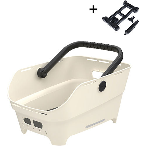 Cestino per portapacchi CENTO NEO MIK 2.0 - bianco sporco