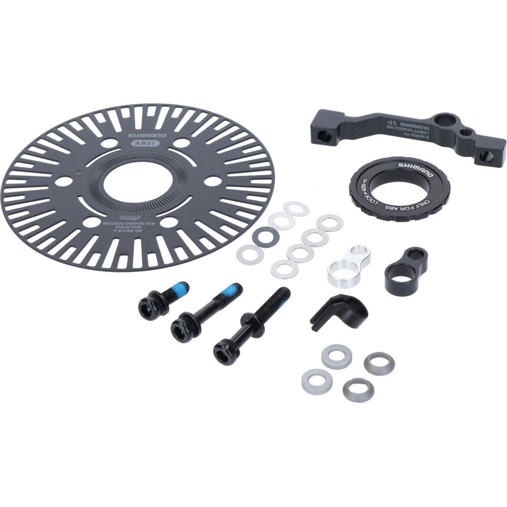 Sensorscheibe + Halterungs-Set BS-SS310-C (CENTER LOCK) für BOSCH ABS Geschwindigkeit