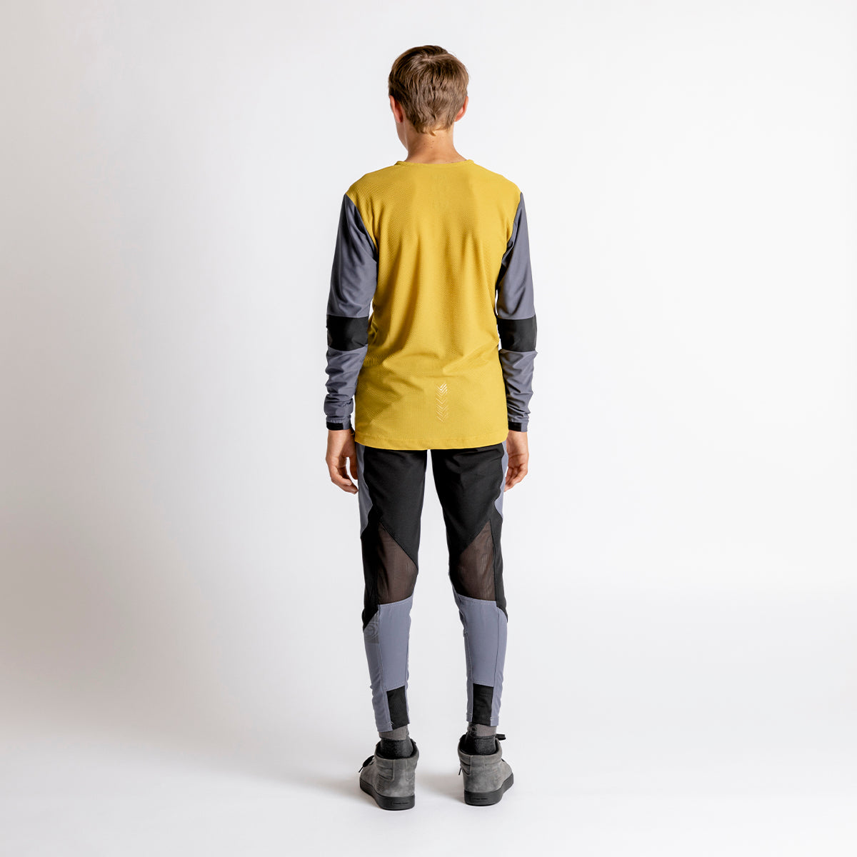 Trigger EVO Kids Long Sleeve Jersey - Acacia / Charcoal iXS