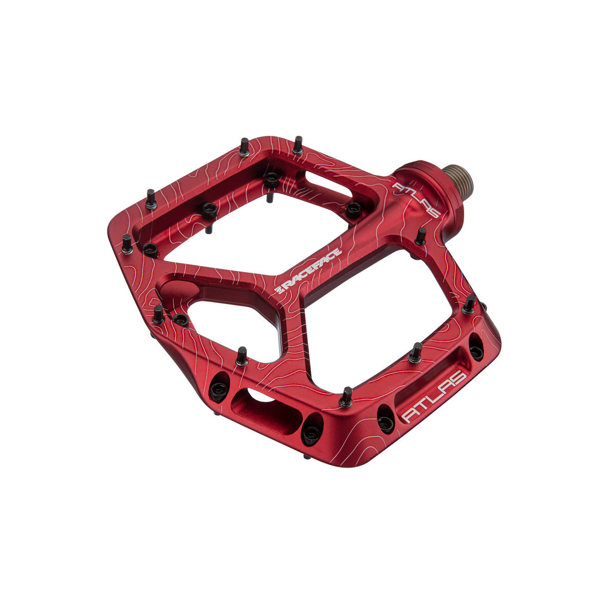 Atlas Pedale AM22 - rosso