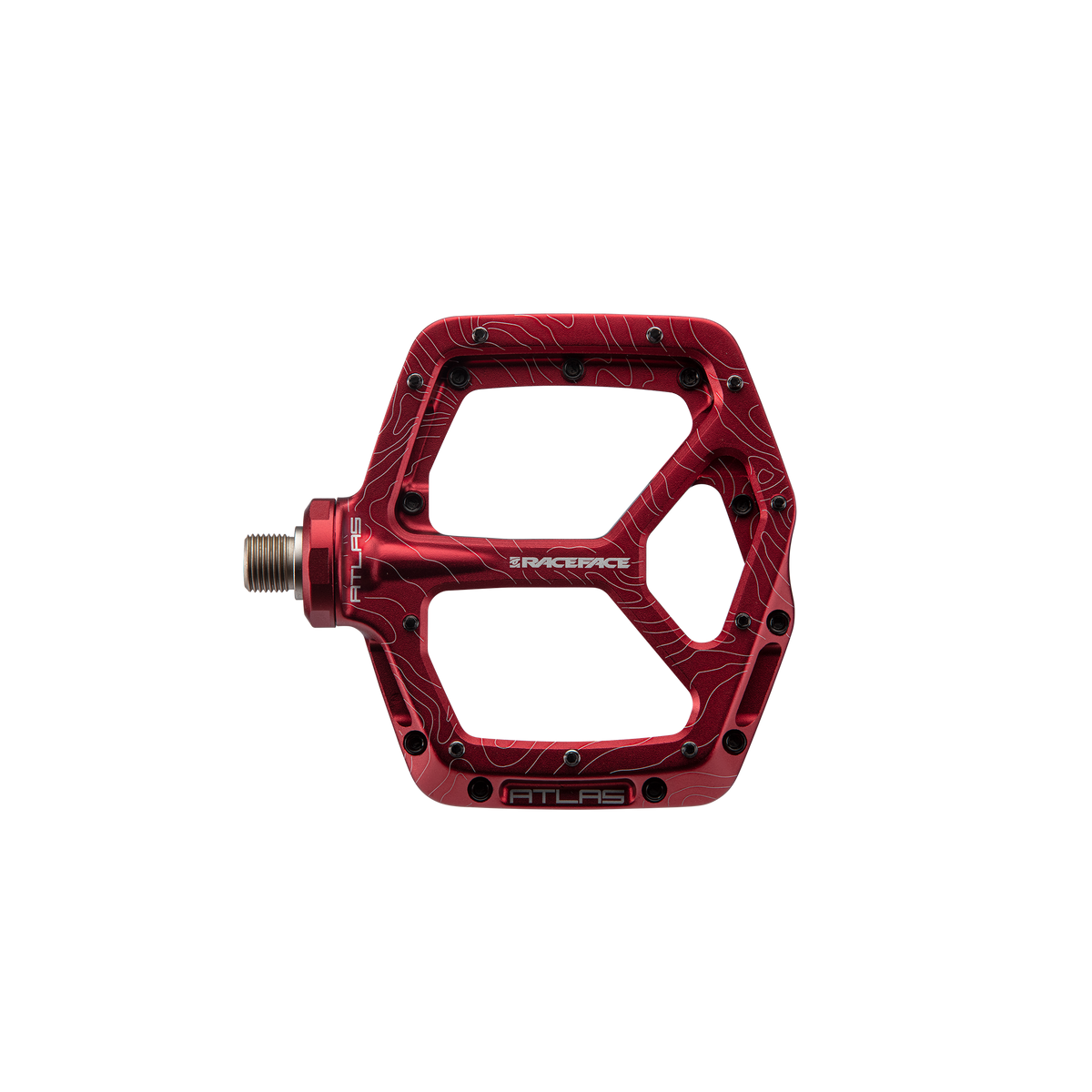 Atlas Pedale AM22 - rosso