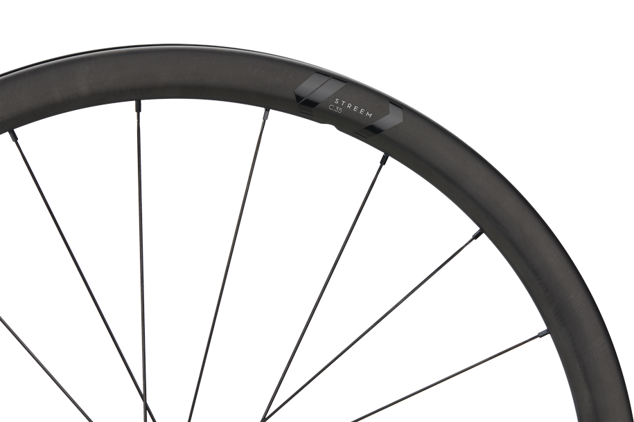 Streem Climbing 35 Carbon, Centerlock, 12x100 mm - black